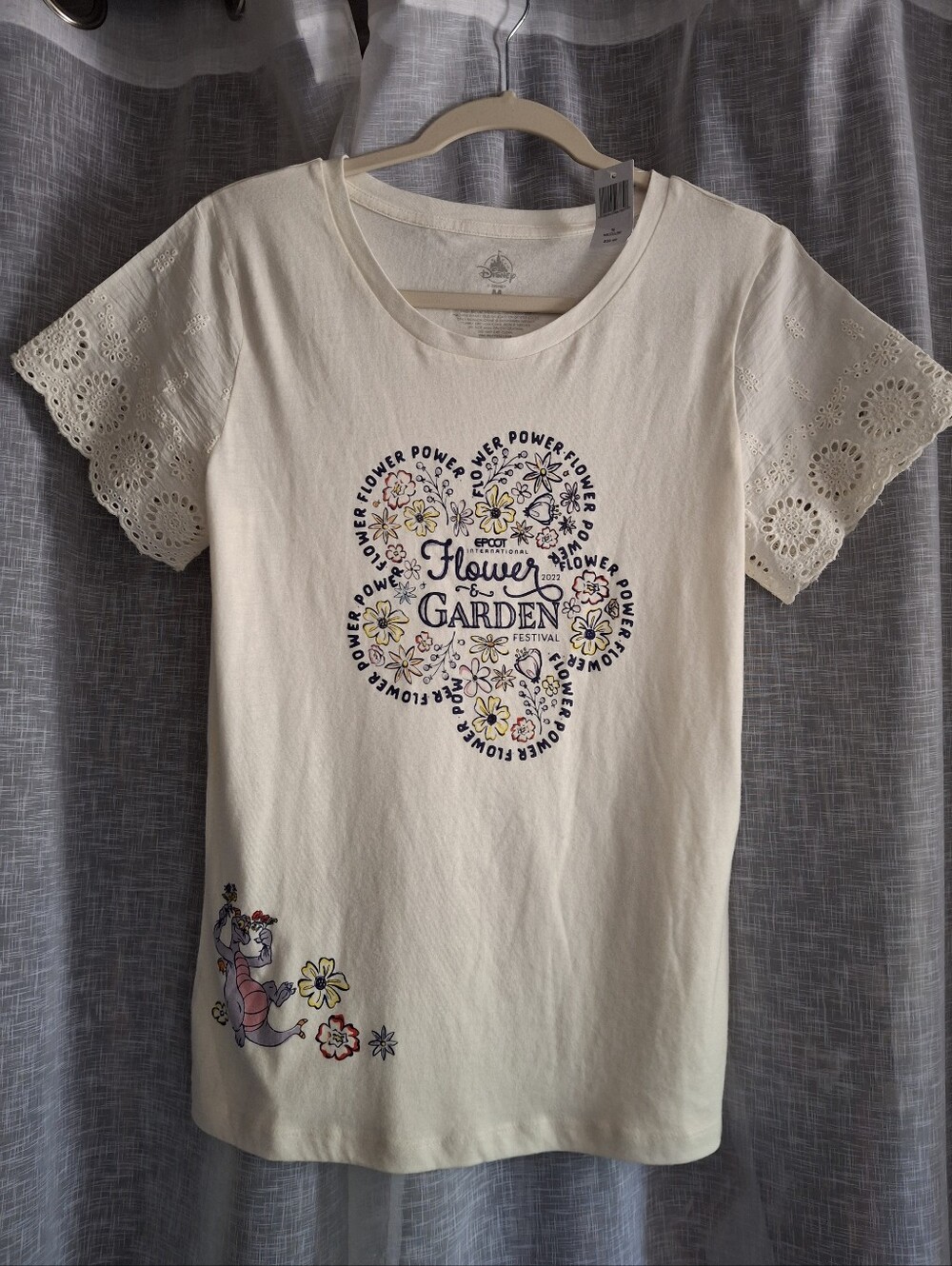 NWT Disney Epcot Flower Garden Festival Tee Size Medium